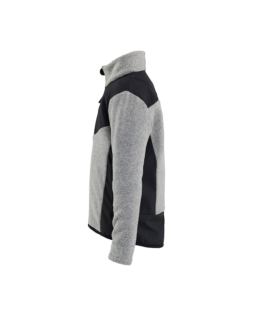Children’s Knitted Jacket with Softshell Blaklader 5207