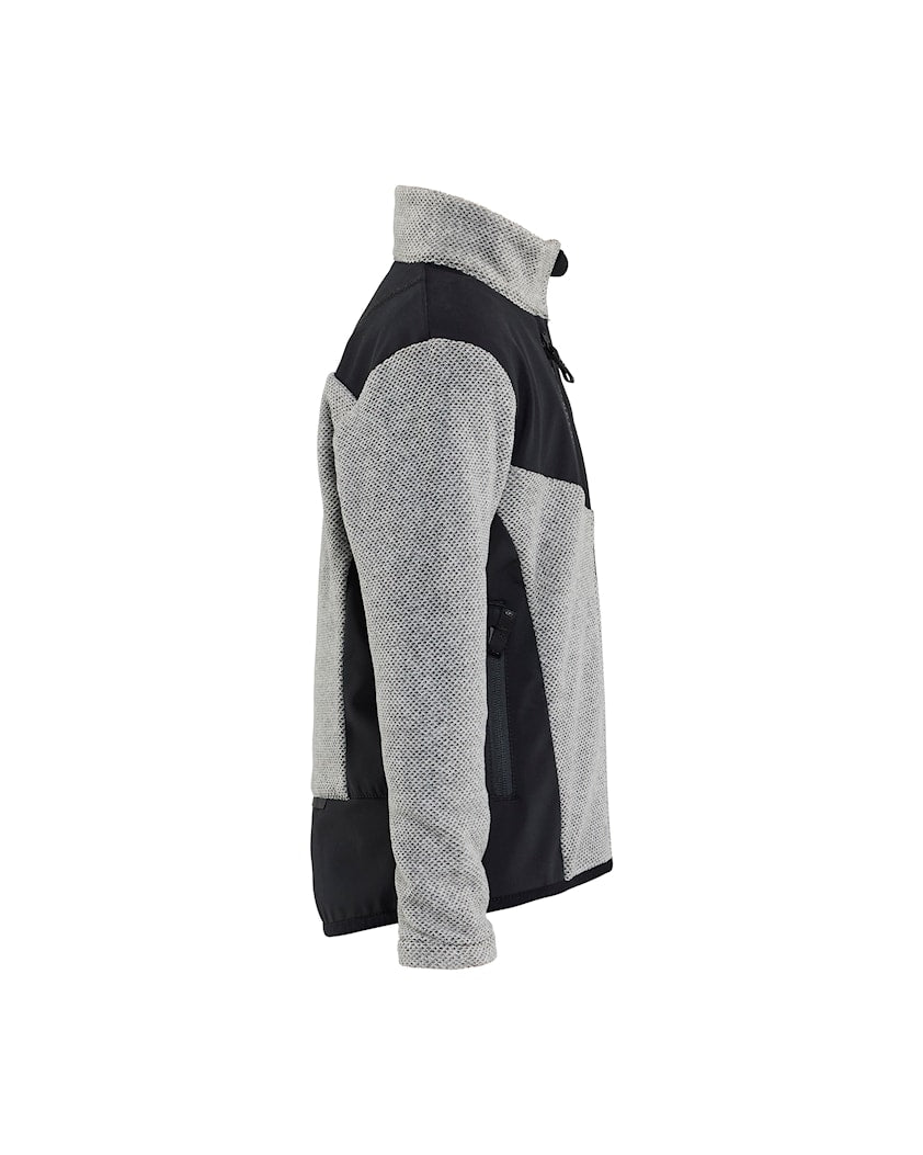 Children’s Knitted Jacket with Softshell Blaklader 5207