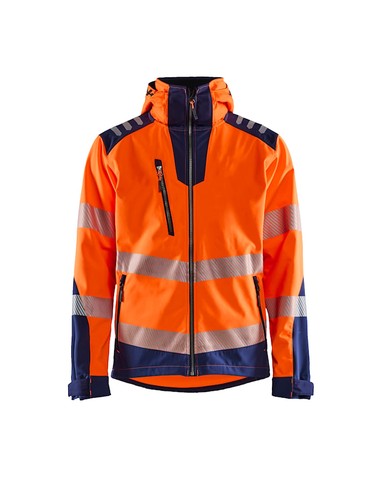 Hi-Vis Softshell Jacket Blaklder 4491