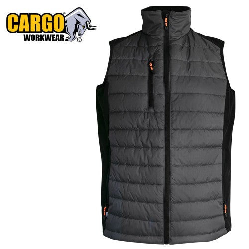 Crafter Two-Tone Fleece Lined Gilet Bodywarmer Cargo 4649