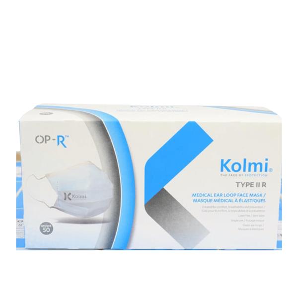 Kolmi Medical Gesichtsmaske mit Ohrschlaufen – 50 Stück