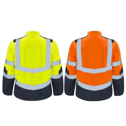 Hi-Vis Two Tone Softshell Jacket Cargo 6878