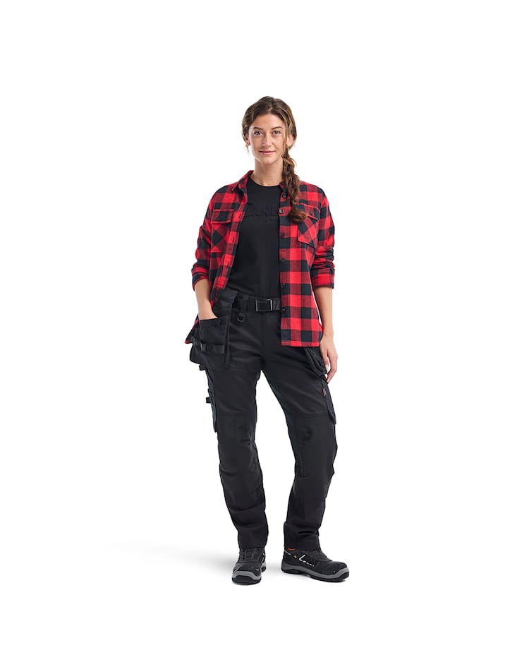 Womens Craftman Trousers Stretch Blaklader 7170