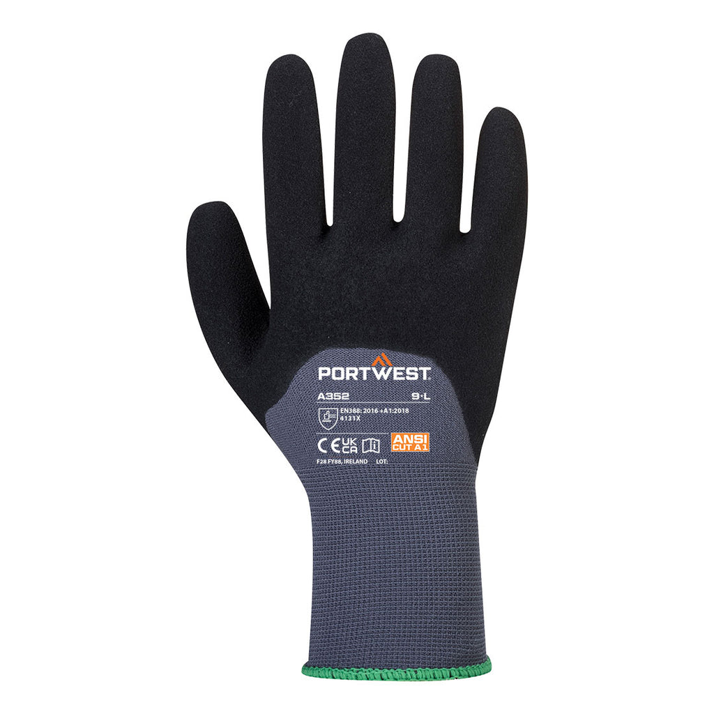 Grip 15 Nitril Sandy 3/4 Handflächenhandschuh Portwest A352