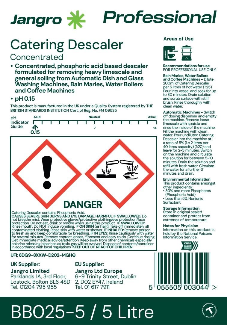 Jangro Professional Catering Descaler - 5L BB025-5
