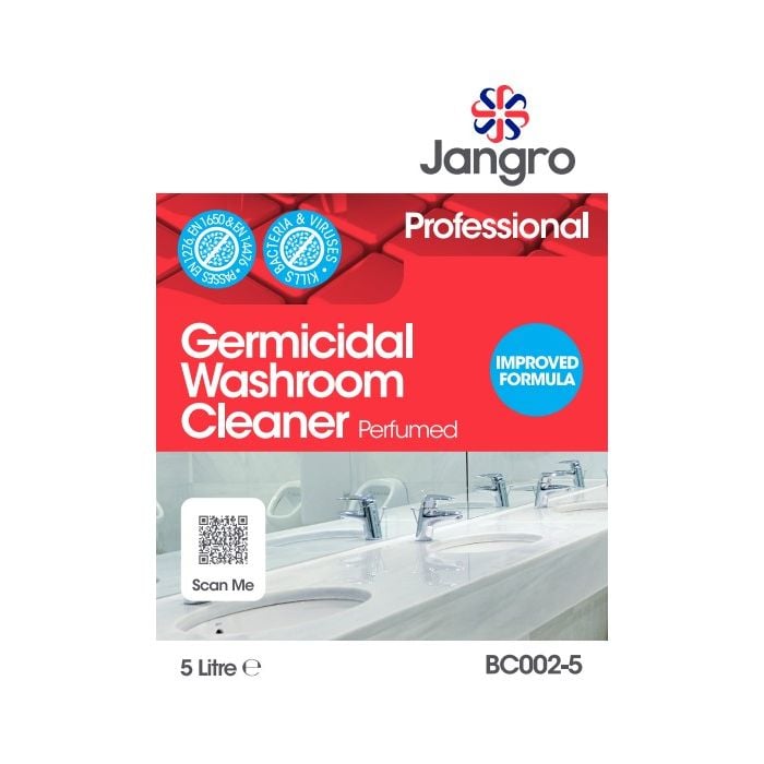 Jangro Professional Perfumed Germicidal Washroom Cleaner - 5L BC002-5