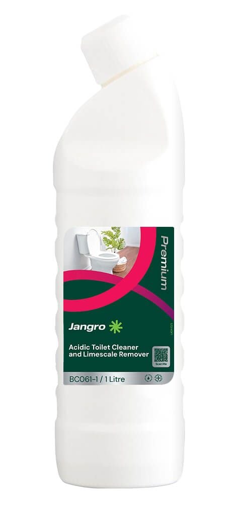 Jangro Premium Acidic Toilet Cleaner and Limescale Remover - 1L  BC061-1