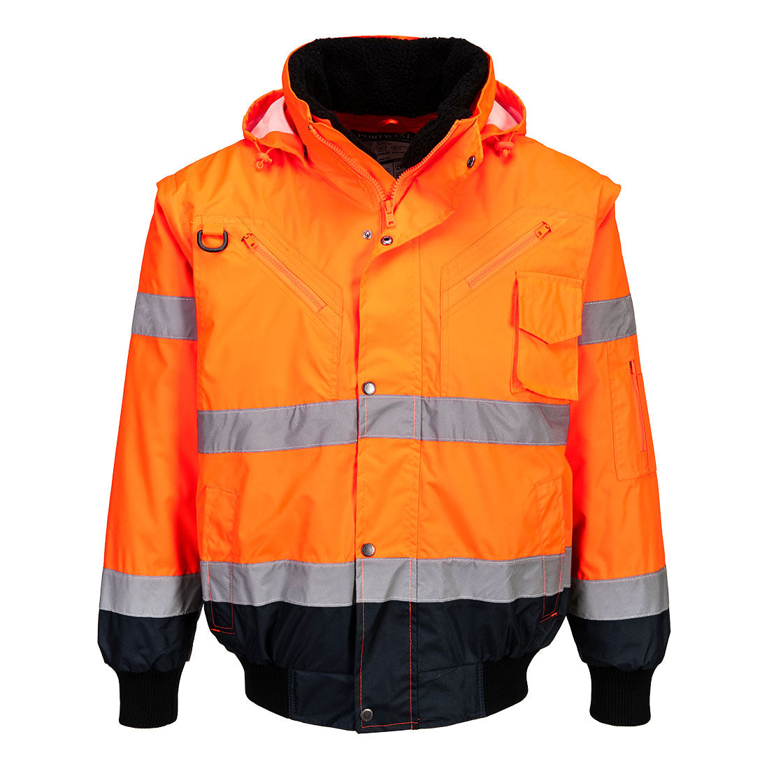 Hi-Vis 3-in-1 Contrast Bomber Jacket Portwest C465