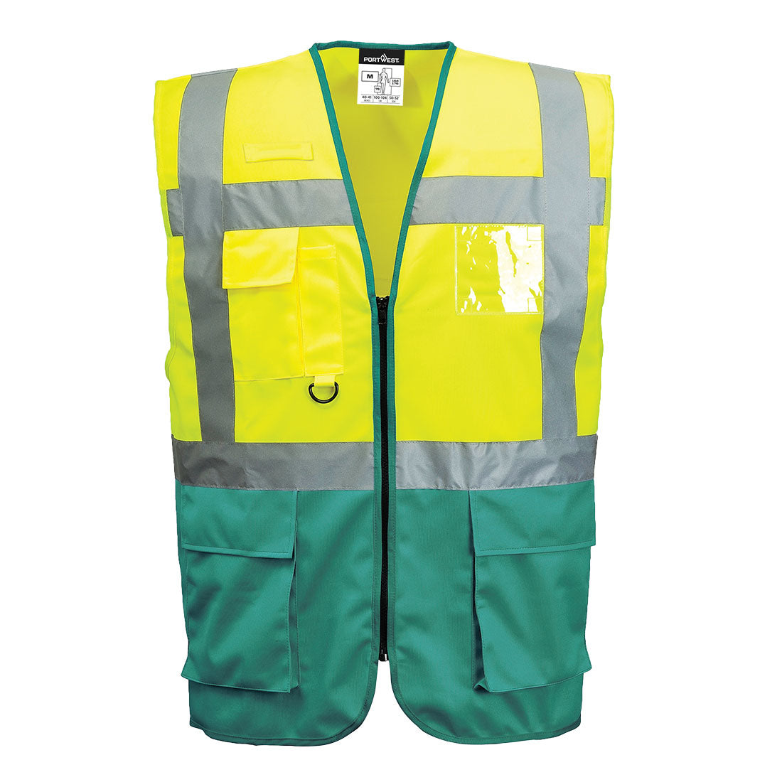 Warsaw Hi-Vis Contrast Executive Vest Portwest C476