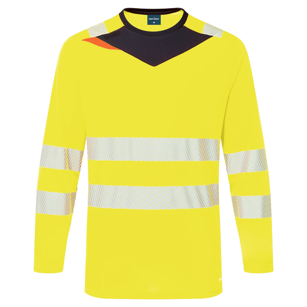 DX4 Warnschutz-T-Shirt Langarm Portwest DX416