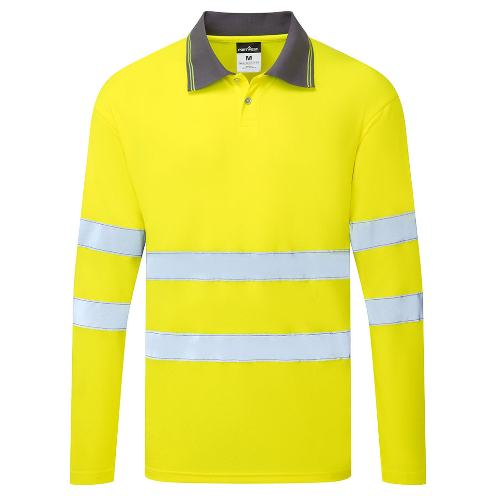 Polo haute visibilité ES1 essentiel manches longues Portwest ES277