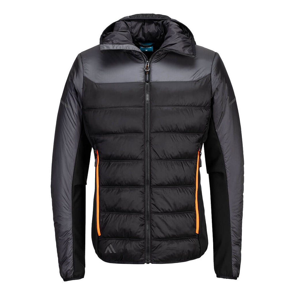EV4 Insulated Baffle Portwest Jacket Black EV471