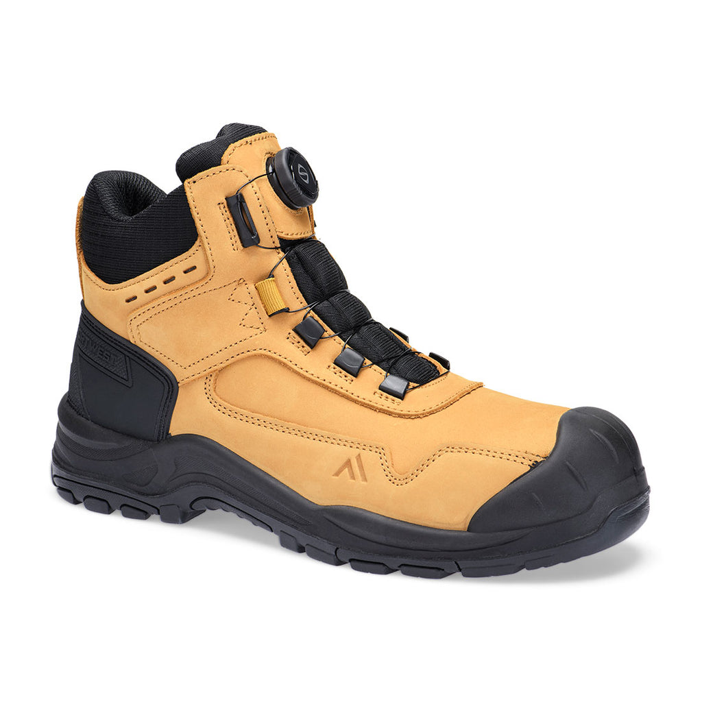 Steel Nubuck Ankle Boot S3 HRO SR FO SC Black Portwest FC39
