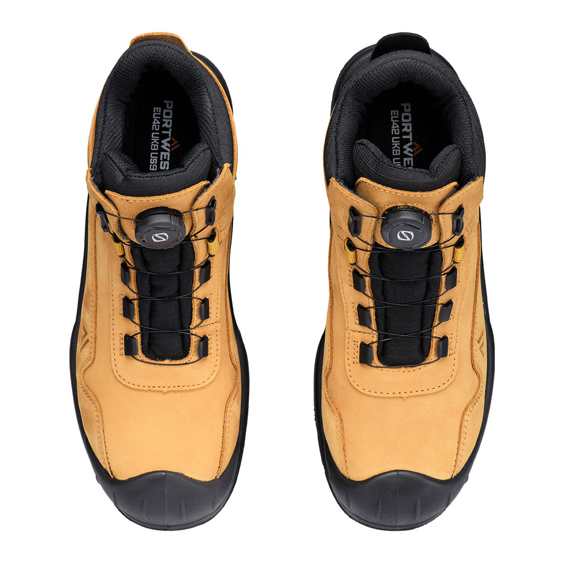 Steel Nubuck Ankle Boot S3 HRO SR FO SC Black Portwest FC39