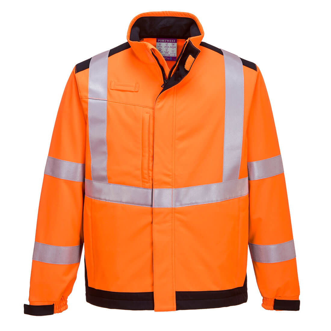 Modaflame Softshell Hi-Vis Multi-Norm FR Jacket Portwest MV72