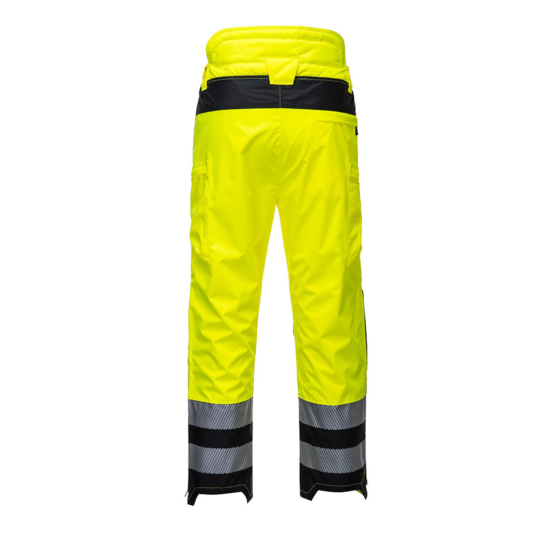 PW3 Hi-Vis Extreme Rain Trousers Yellow/Black Portwest PW342