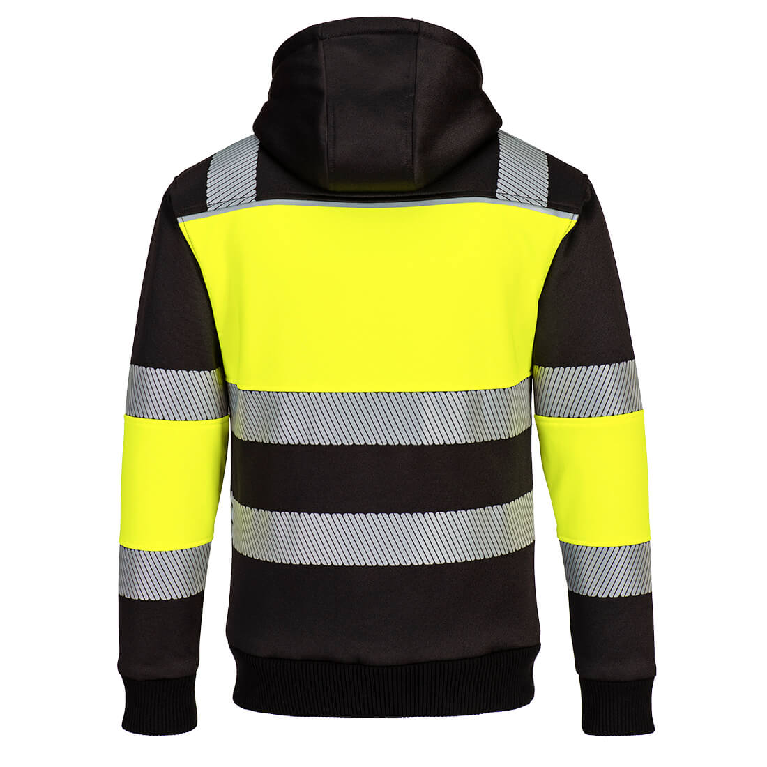 PW3 Hi-Vis Zipped Class 1 Winter Hoodie Portwest PW377