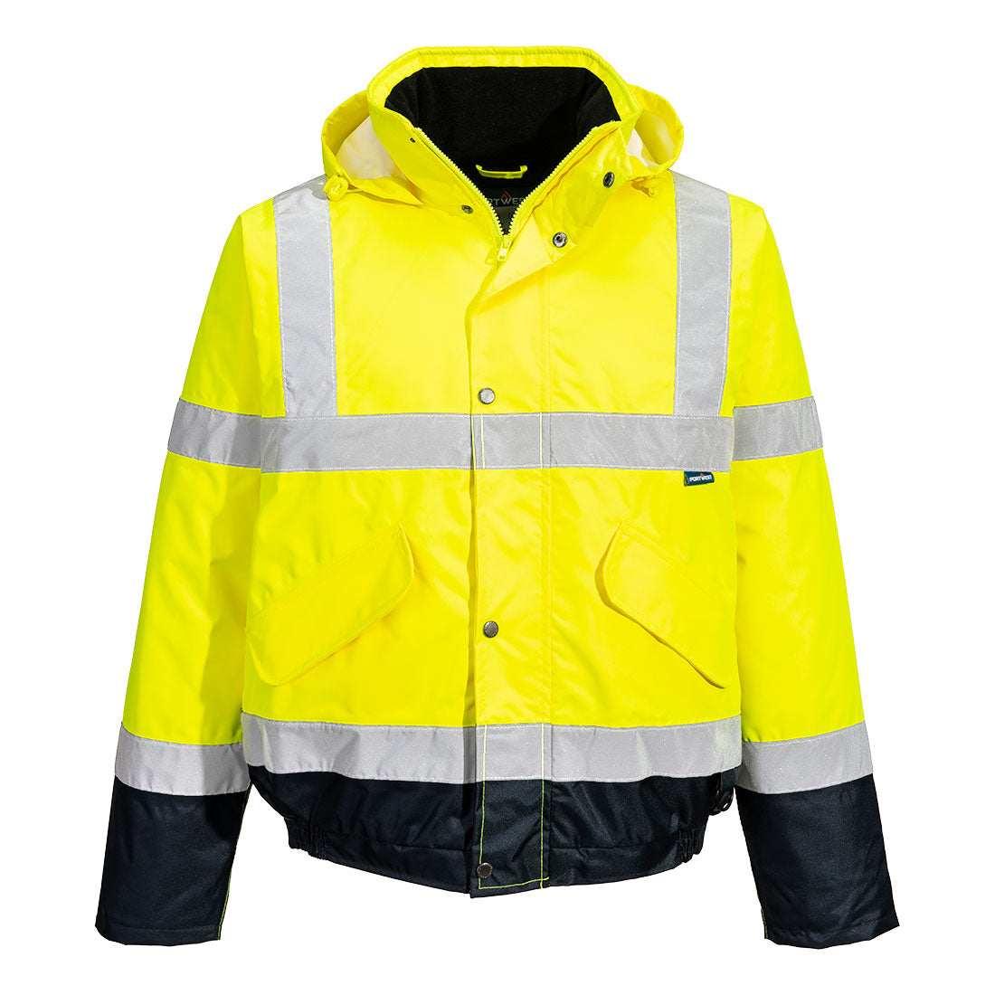 Hi-Vis Contrast Winter Bomber Jacket Portwest S266