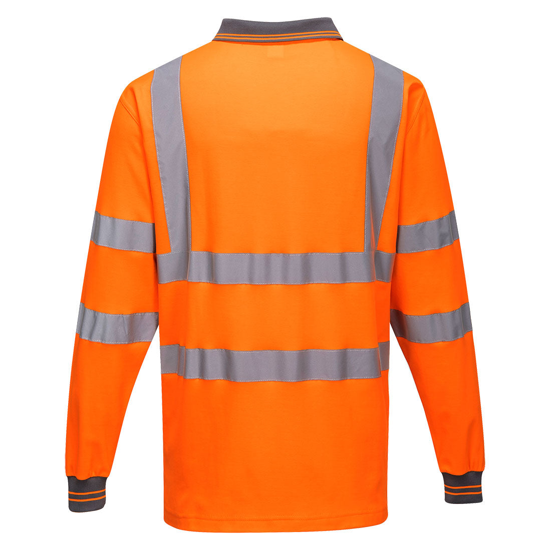 Hi-Vis Cotton Comfort Polo Shirt L/S Portwest S271