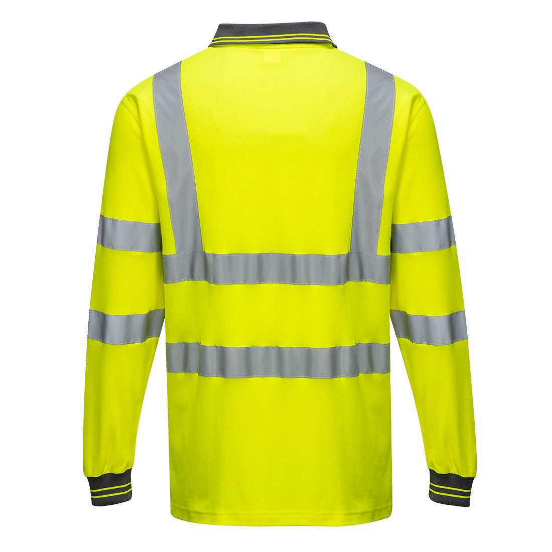 Hi-Vis Cotton Comfort Polo Shirt L/S Portwest S271