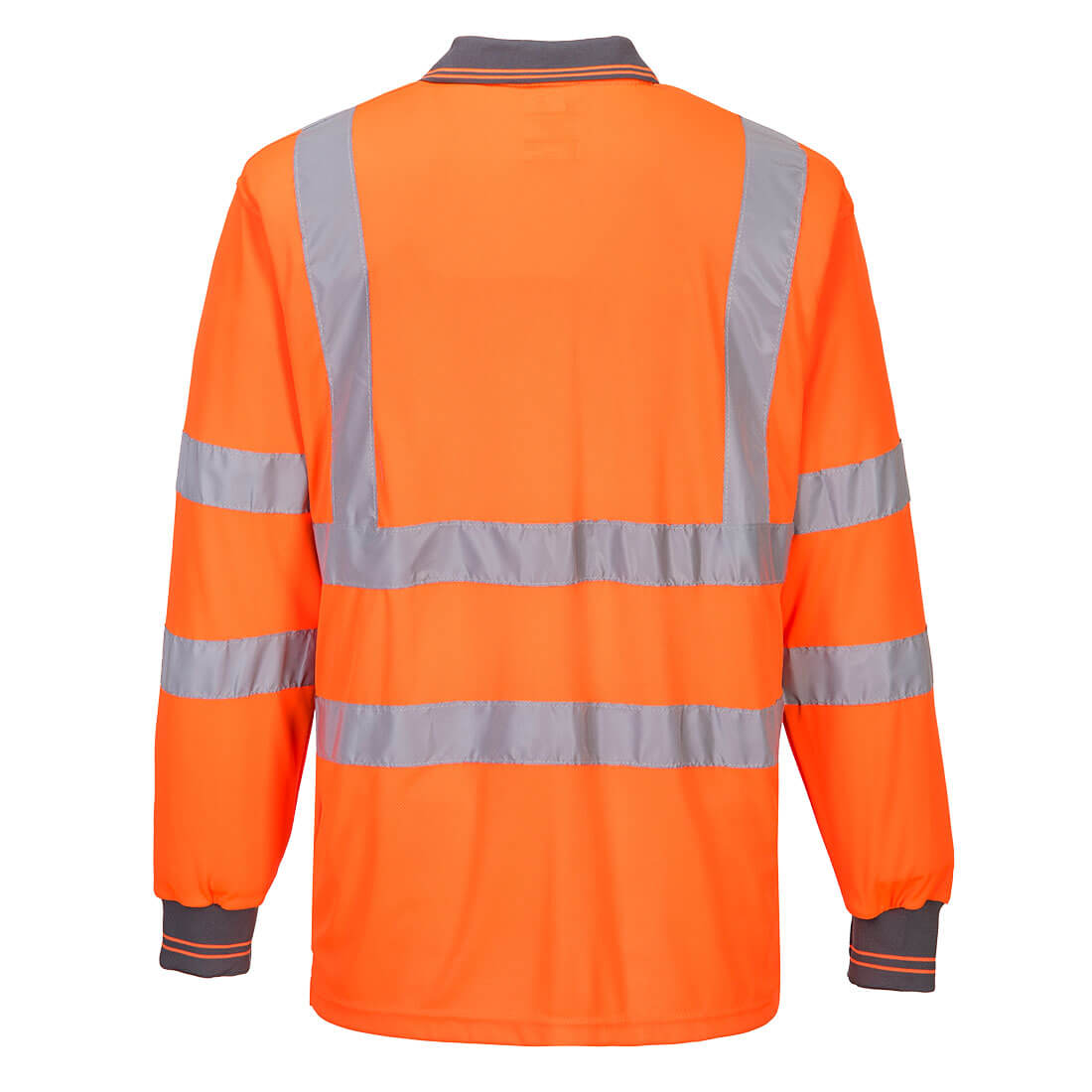 Hi-Vis Polo Shirt Long Sleeve Portwest S277