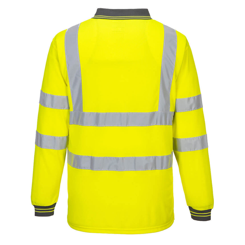 Warnschutz-Poloshirt Langarm Portwest S277