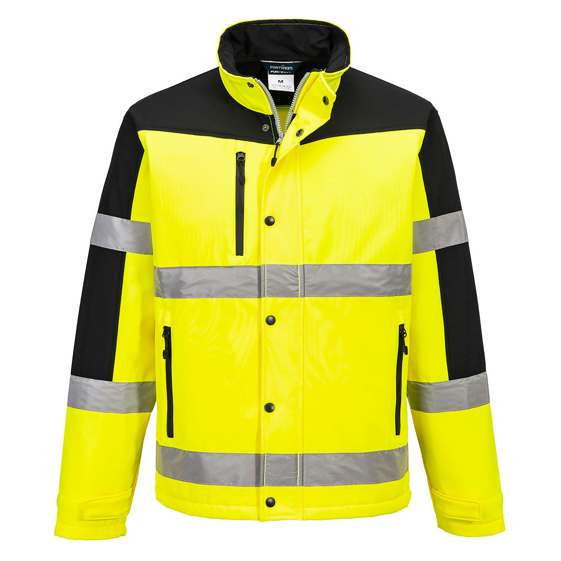 Hi-Vis Contrast Softshell (3L) Portwest S429