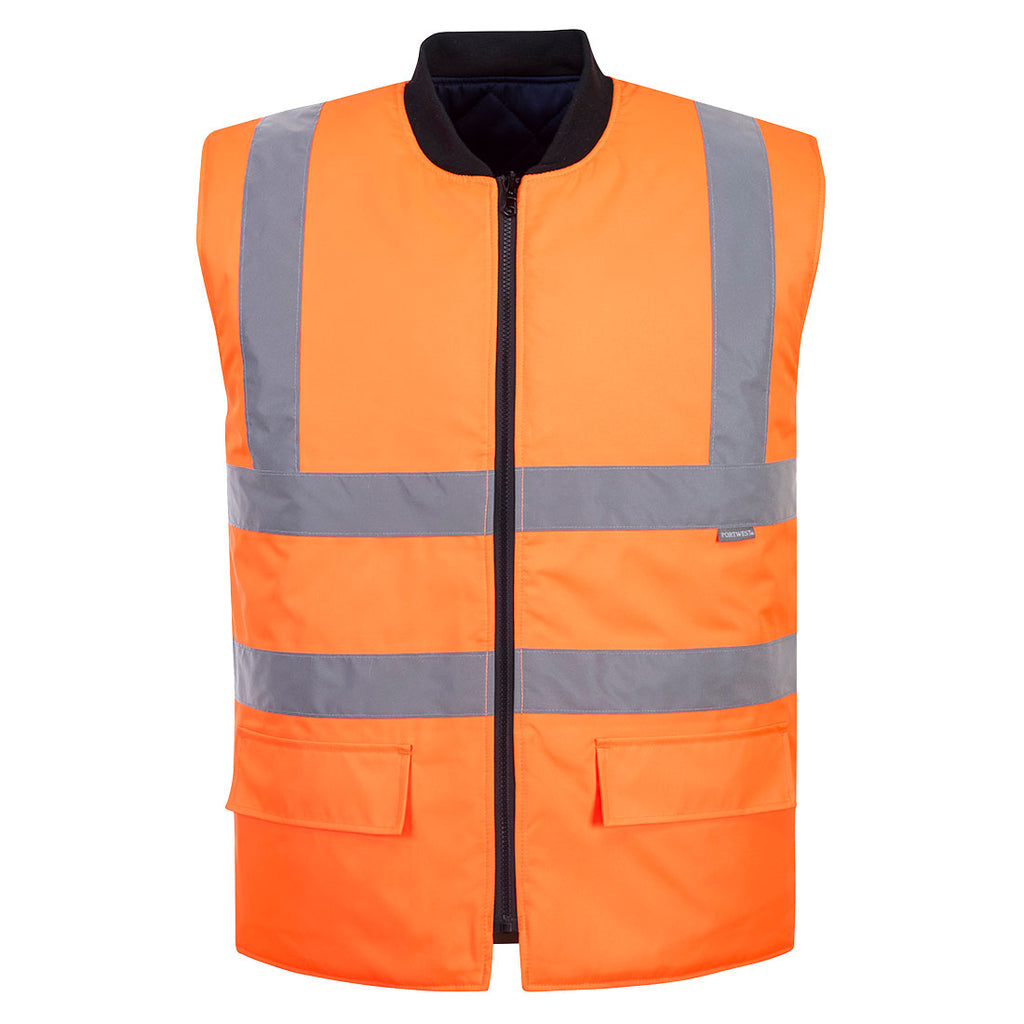 Hi-Vis Reversible Bodywarmer Portwest S469