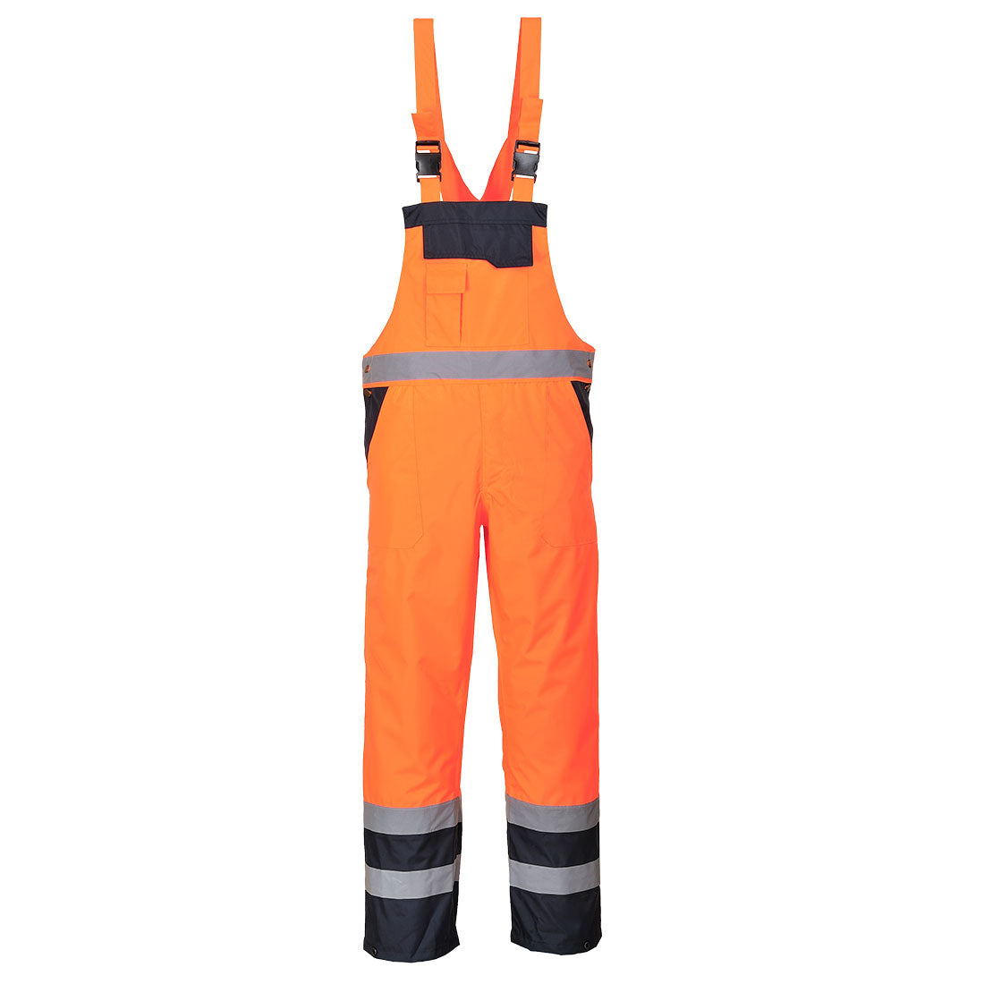 Hi-Vis Contrast Winter Bib and Brace Portwest S489