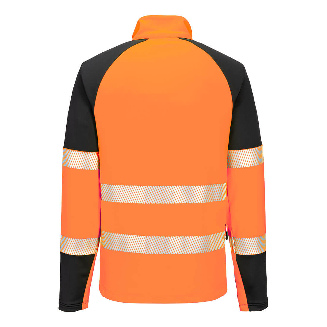 PW3 Hi-Vis 1/4 Zip Sweatshirt Portwest T172