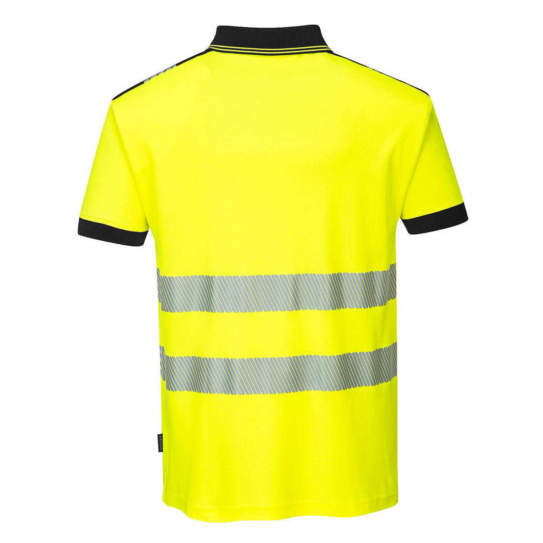 PW3 Hi-Vis Cotton Comfort Polo Shirt S/S Portwest T180