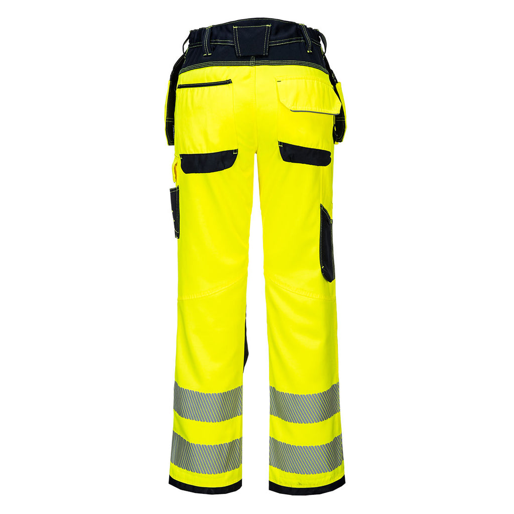 PW3 Hi-Vis Holster Pocket Work Trousers Portwest T501