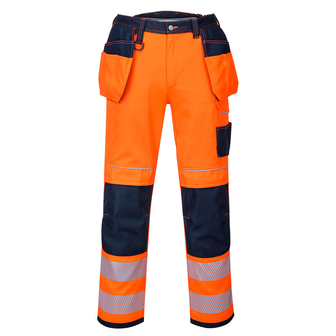 PW3 Hi-Vis Holster Pocket Work Trousers Portwest T501