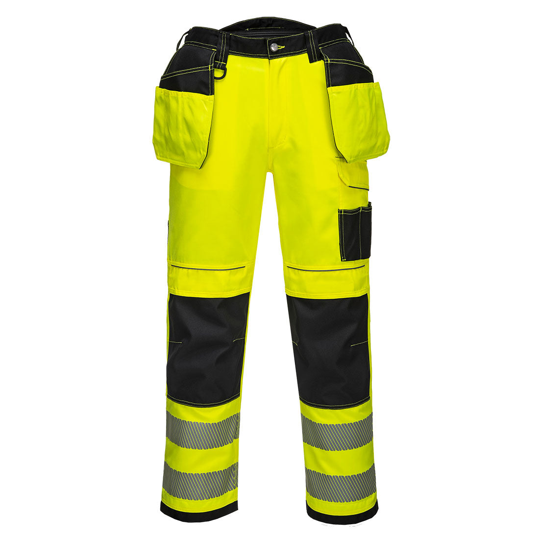 PW3 Hi-Vis Holster Pocket Work Trousers Portwest T501