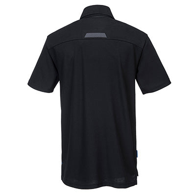 Men's Hi-Vis Reflective Polo Work Shirt – UPF 40+ Polycotton Portwest T720