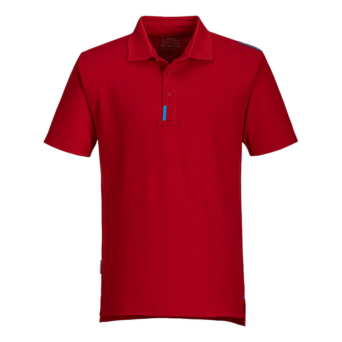 Men's Hi-Vis Reflective Polo Work Shirt – UPF 40+ Polycotton Portwest T720