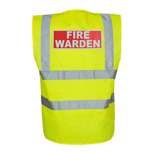 Fire Warden Hi Vis Vest