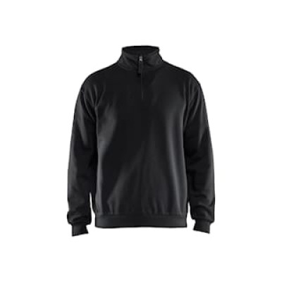 Blåkläder Sweatshirt Half-zip Black
