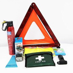 Advanced Car Safety Kit & 0.95kg Fire Extinguisher