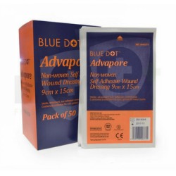 Advapore Adhesive Wound Dressing 9cm x 15cm (50) Box