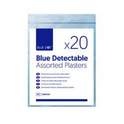 Astroplast Blue Detectable Plasters (20) Bag