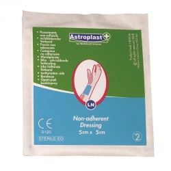 Astroplast Non Adherent Wound Dressing 5cm x 5cm (Bag of 25)