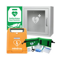 BUNDLE DEAL | Mindray BeneHeart C1A AED & Indoor Cabinet