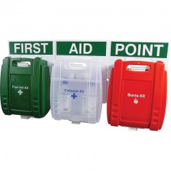 Evolution BS8599 First Aid, Eye Wash & Burns Point, SMALL