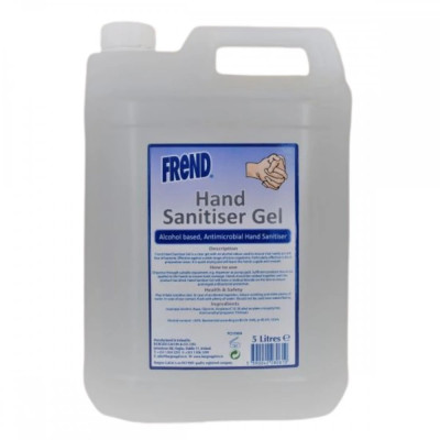 FREND 70 Alcohol Hand Sanitiser Gel 5 Litre