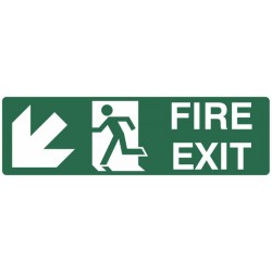 Fire Exit Down Left