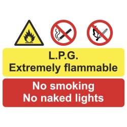 L.P.G. Extremely Flammable