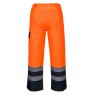 S686 - Hi-Vis Contrast Trousers - Lined