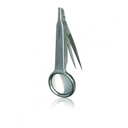 Tweezers with Magnifying Glass